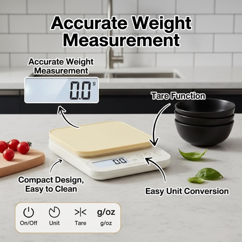 High Precision Mini Kitchen Electronic Scale