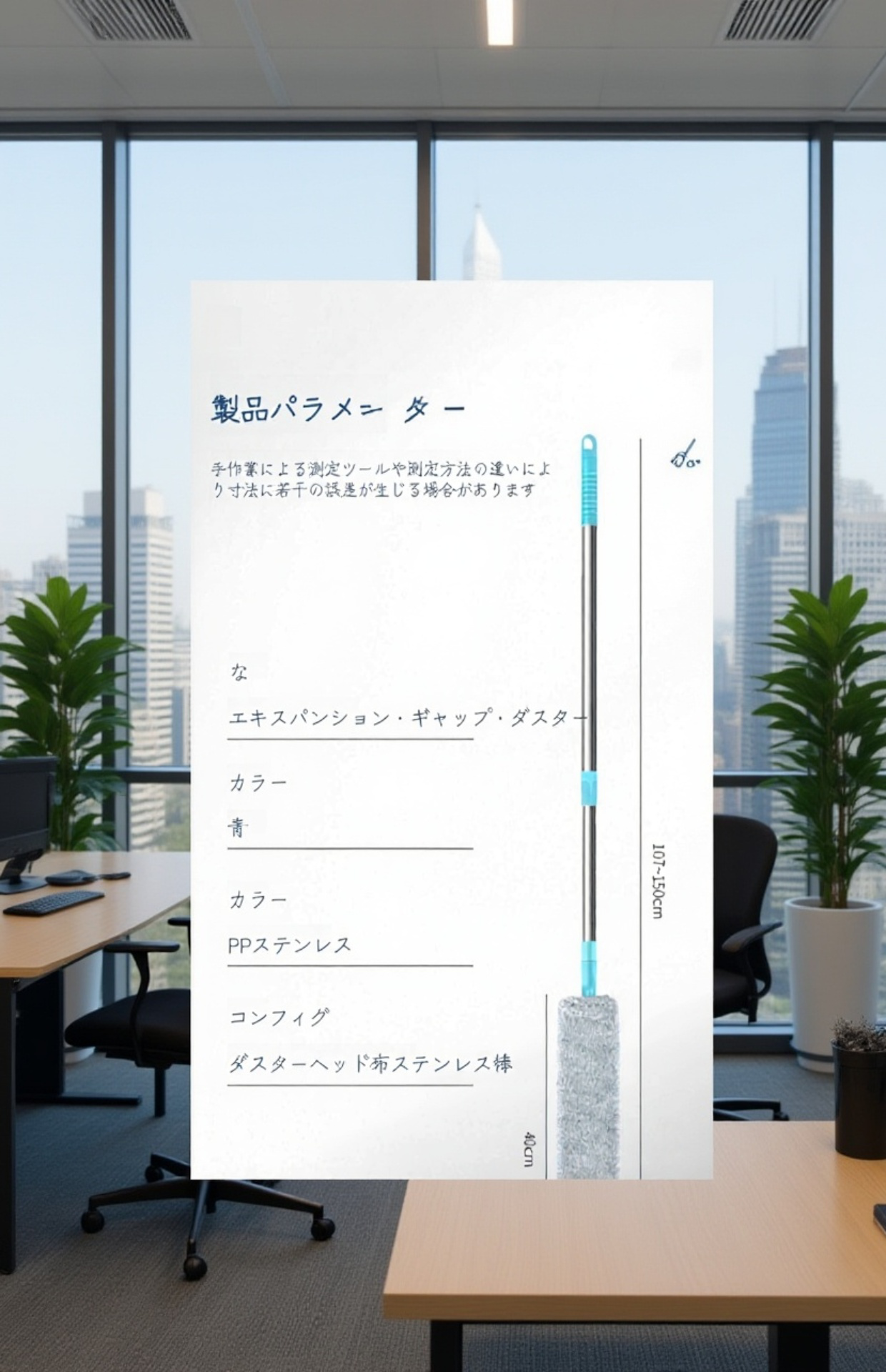 ベッド下のゴミを簡単除去