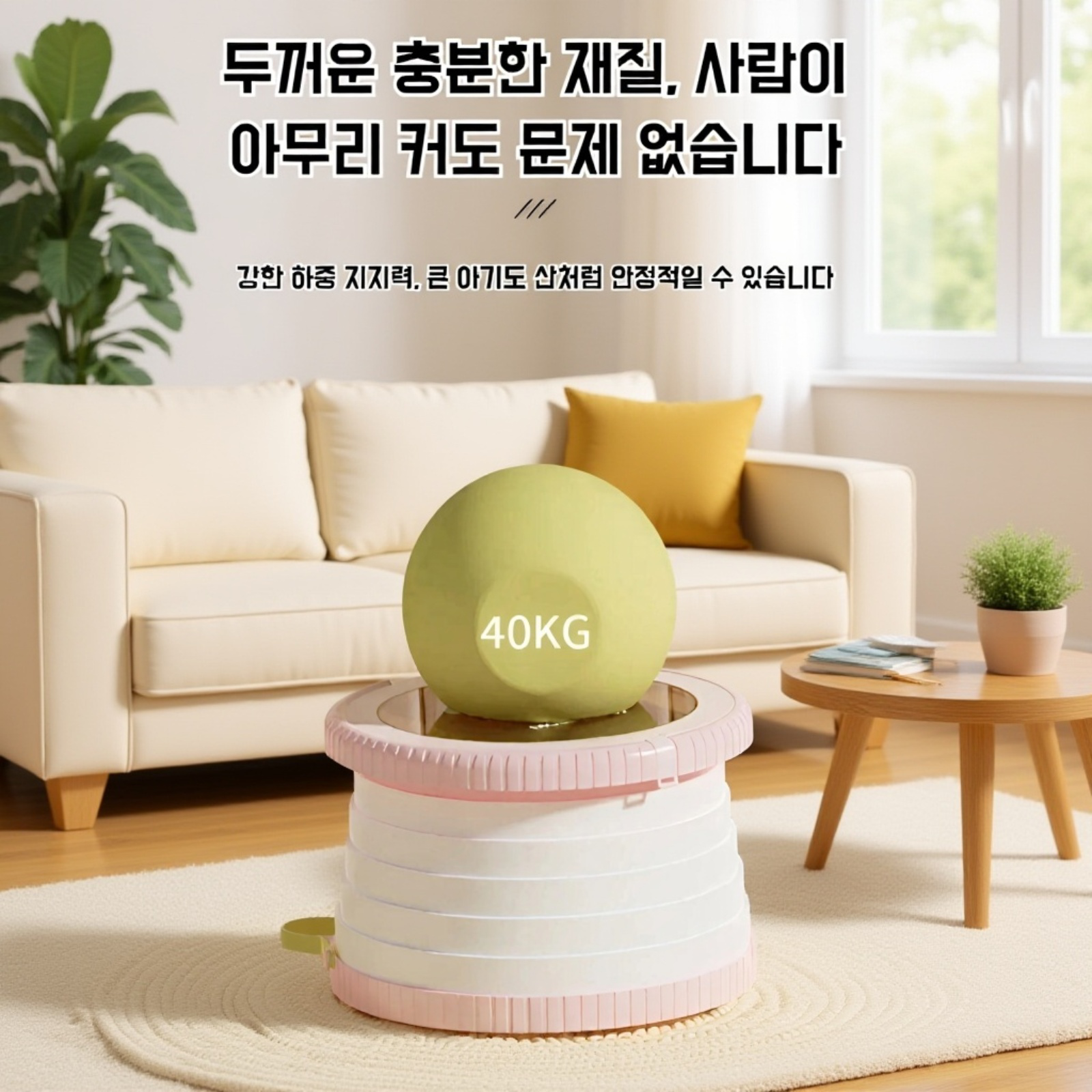 차량 내 사용 가능한 어린이 변기