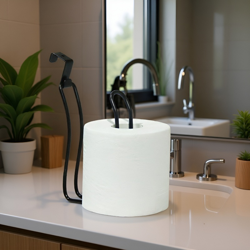 Selbstklebender Papierhandtuchhalter für Bad – Montage ohne Bohren