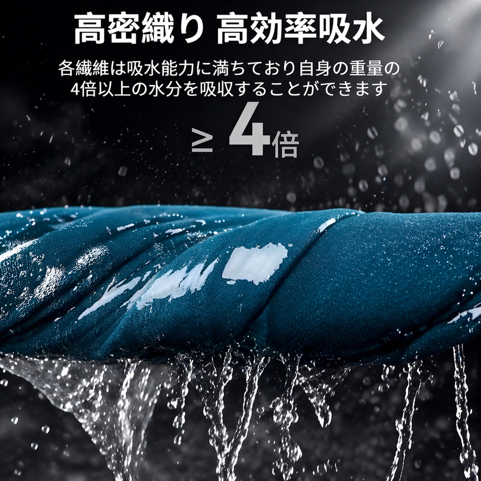 高効率カー拭きタオル