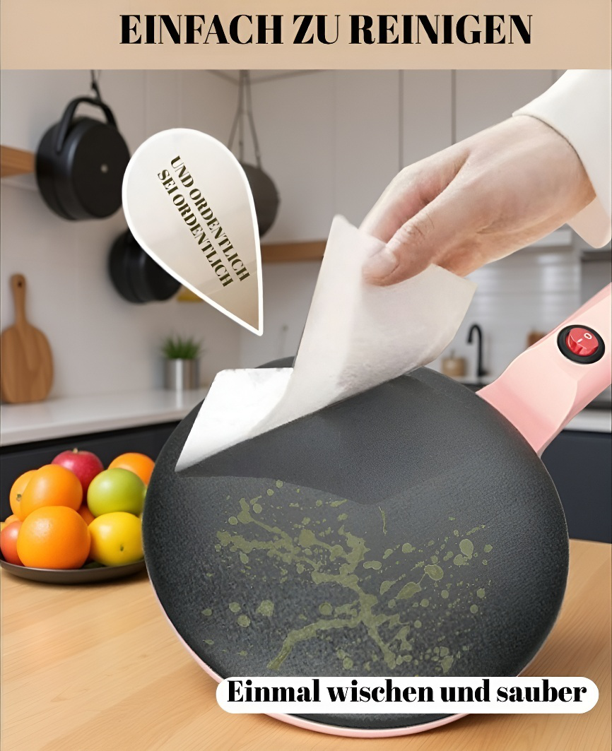 Pfannkuchen-Pfanne mit Antihaftbeschichtung