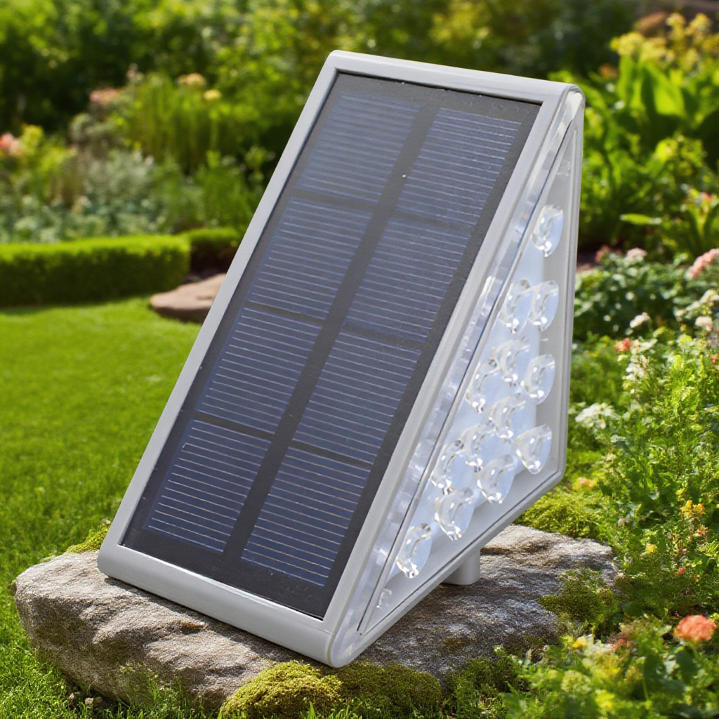 雰囲気演出ソーラー階段ライト・防水防盗設計