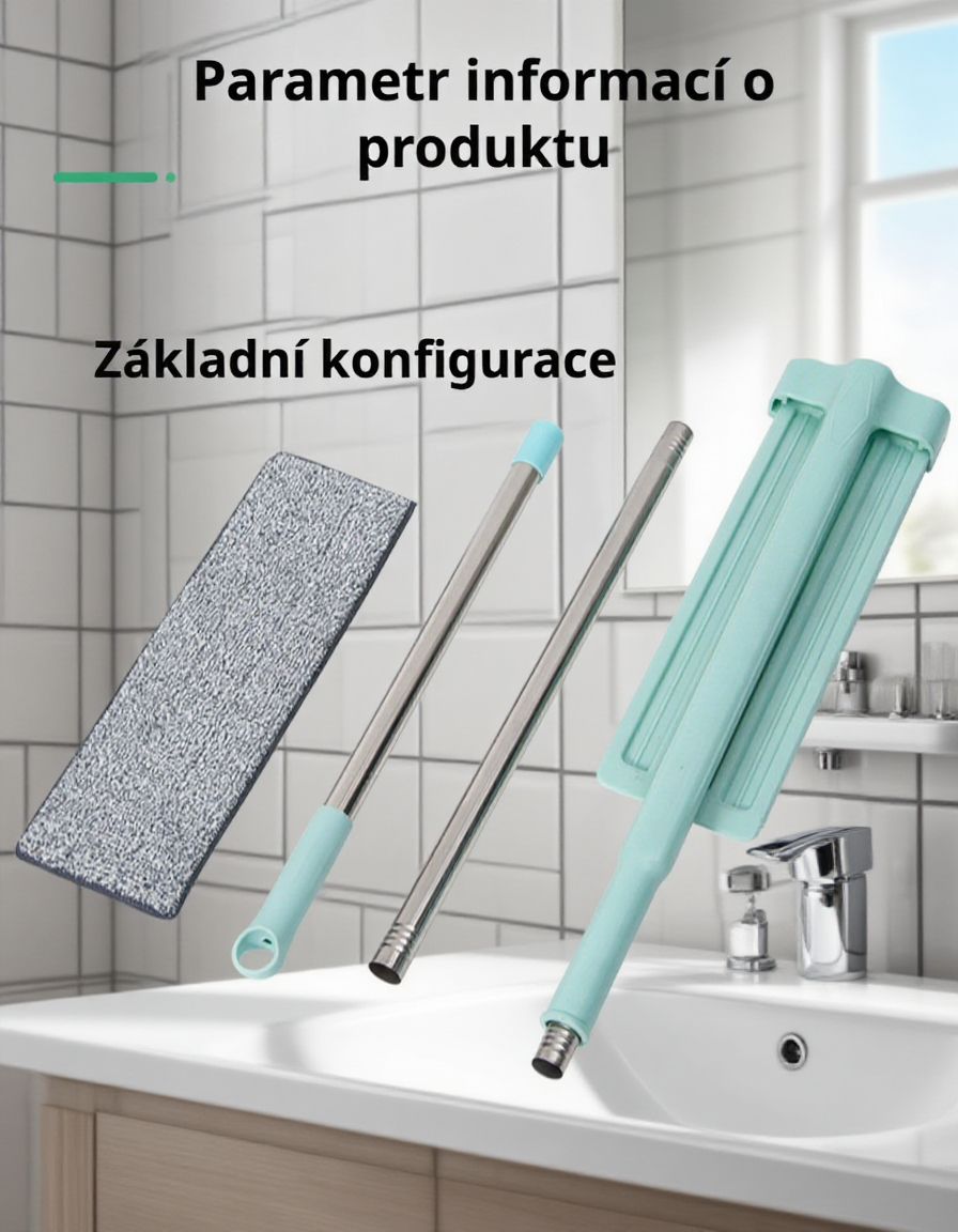 Snadné čištění dřevěných podlah mikrovláknovým mopem