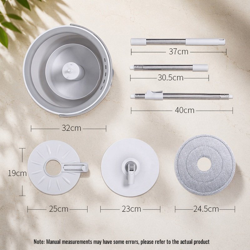 Lazy household suction level plate with bucket mop clean sewage separation hands-free mop wet and dr