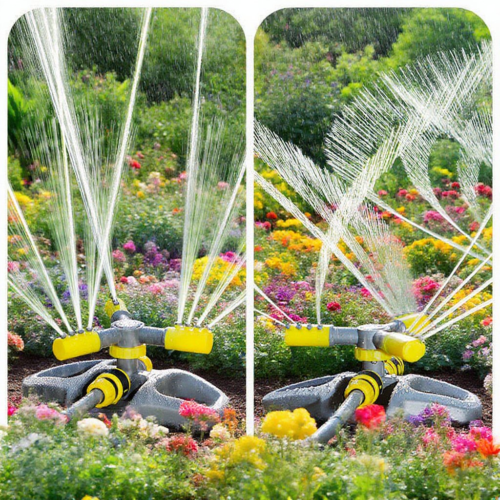 360° otočný automatický zavlažovač