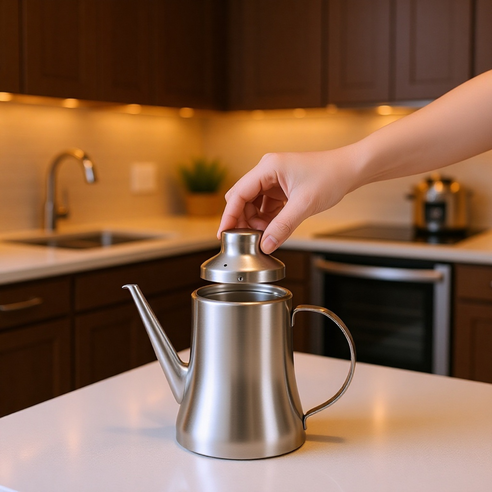 Langlebiger Öltopf für Kochölaufbewahrung