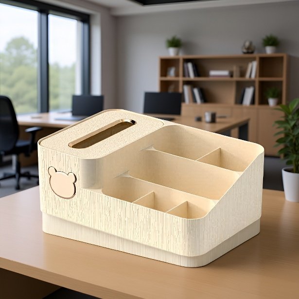 高級ティッシュボックスデスクトップ