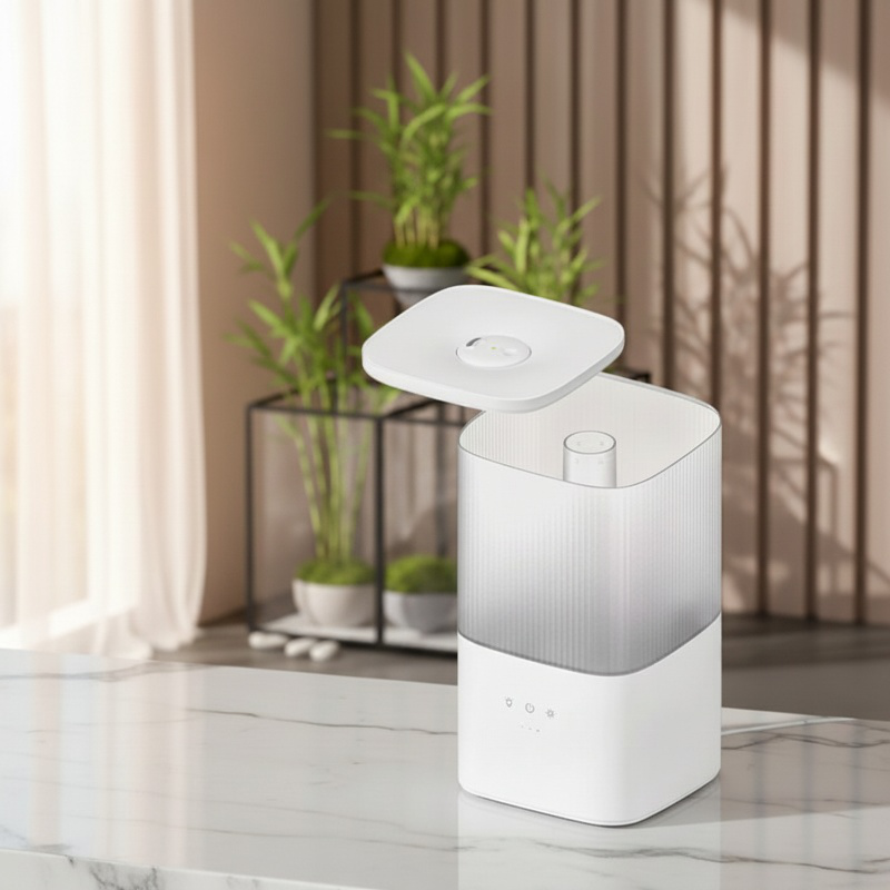 Silent Home Air Purifier, Large Capacity Quiet Humidifier