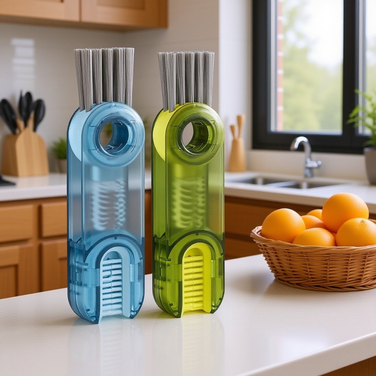 回転式隙間掃除ブラシ