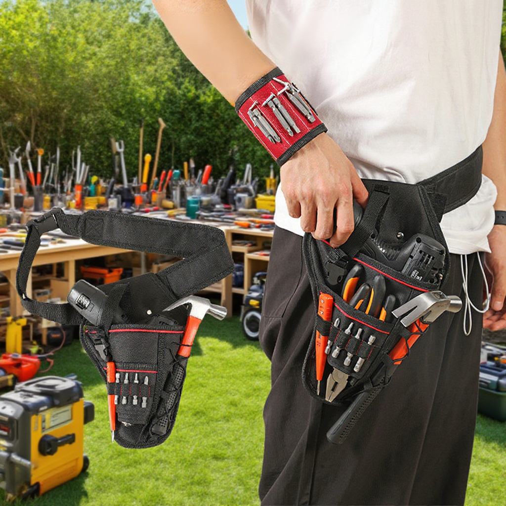 내구성 강화 휴대용 수리공 공구 허리 가방