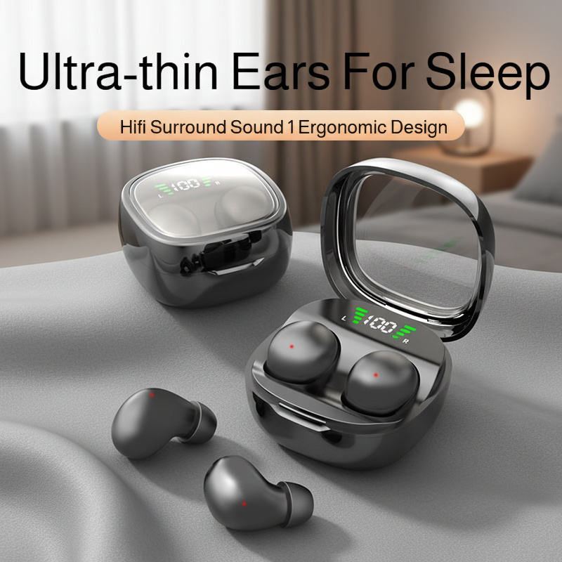 Ultra Mini Sleep Wireless Bluetooth Earbuds