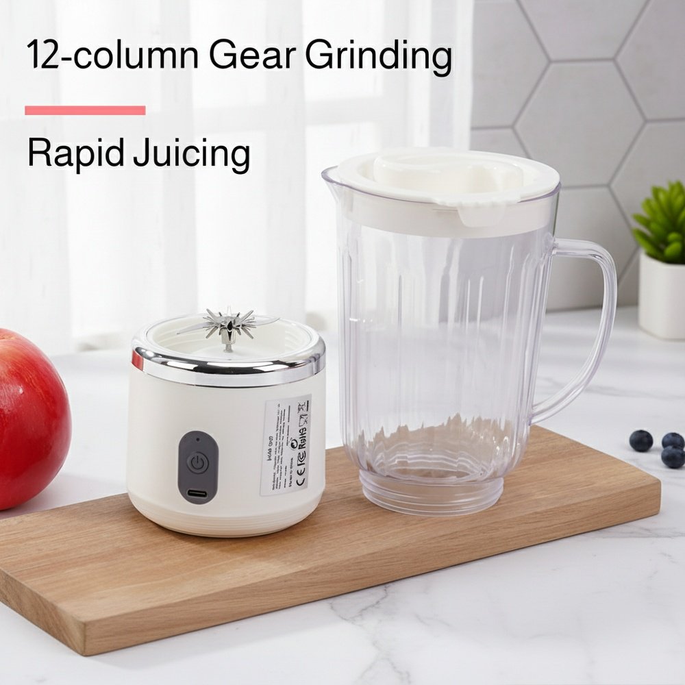 Electric juicer, small, multi-functional, portable juicer, high-speed blender