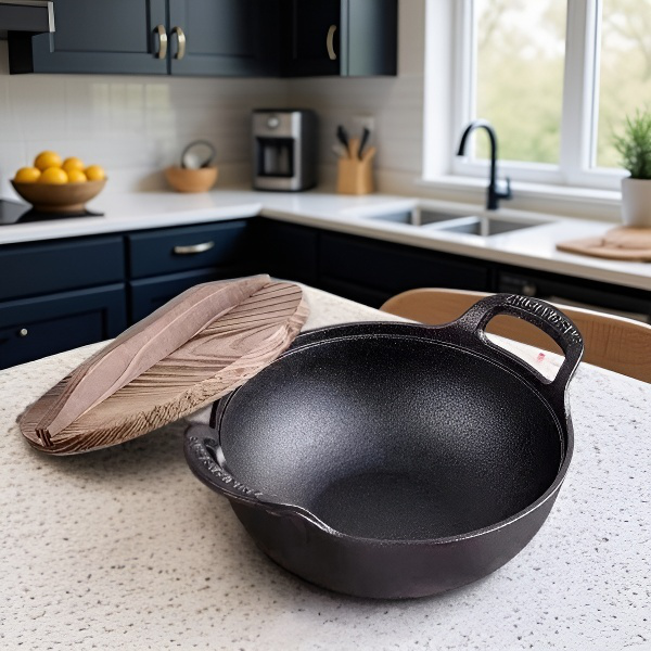 JS [Healthy Uncoated] Pot Yuanbao en fonte de style japonais pour une personne