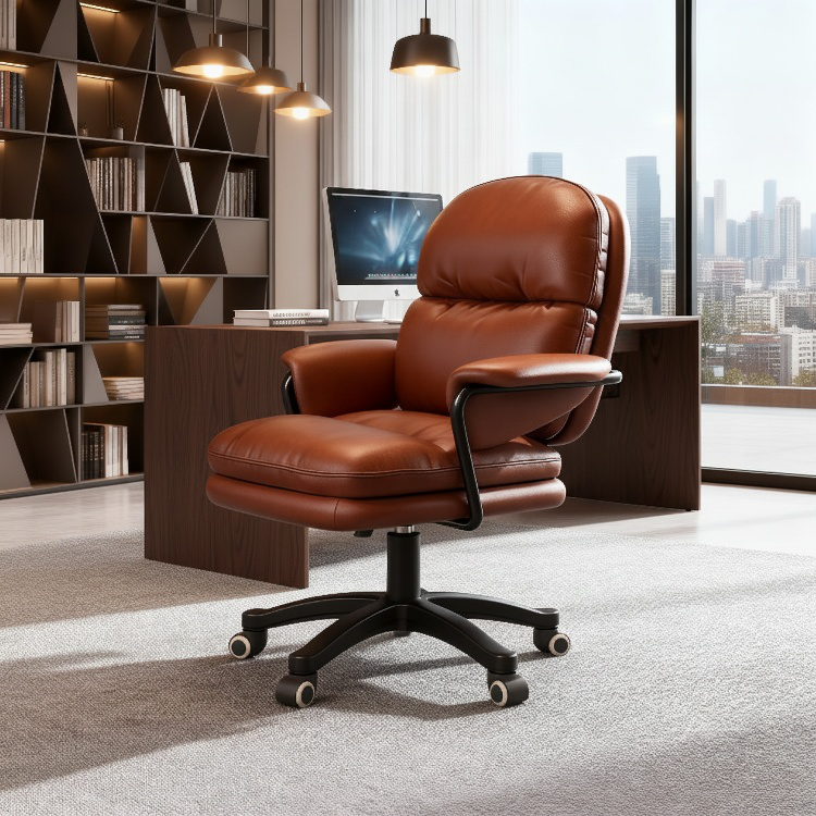 Ergonomischer Computerstuhl, Bürostuhl, Chefstuhl, Heim- und Arbeitszimmerstuhl