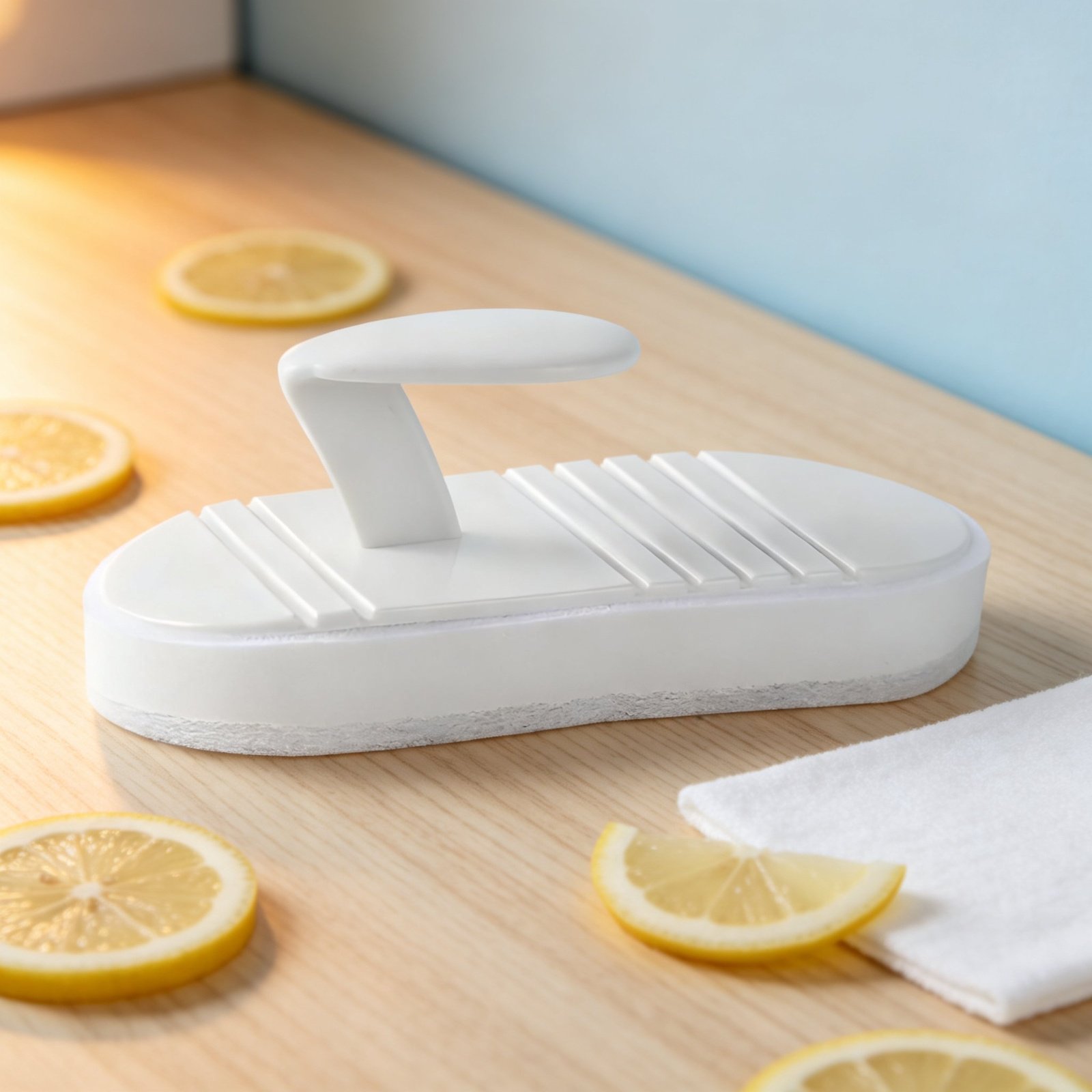 Cepillo de limpieza flexible para encimeras de azulejos