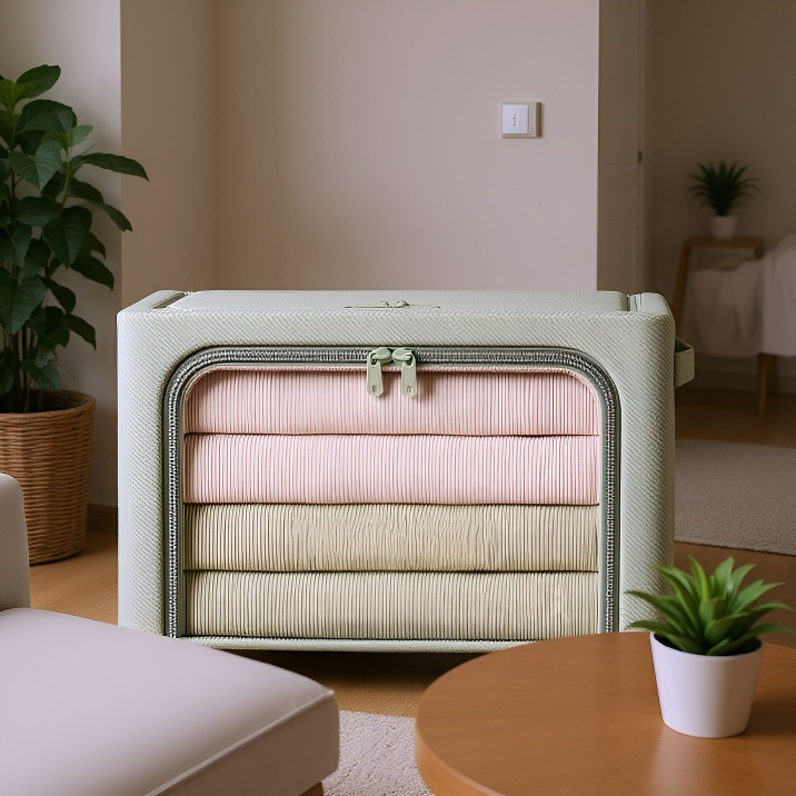 Kleider Aufbewahrungstasche Faltbare Kleiderschrank Organizer Haushaltsstoffkorb