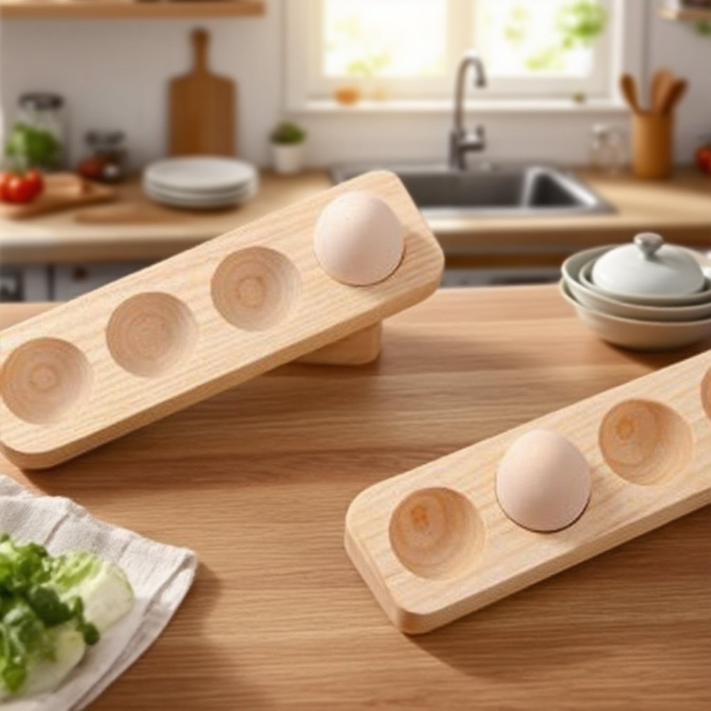 実木卵収納ホルダーの全体写真