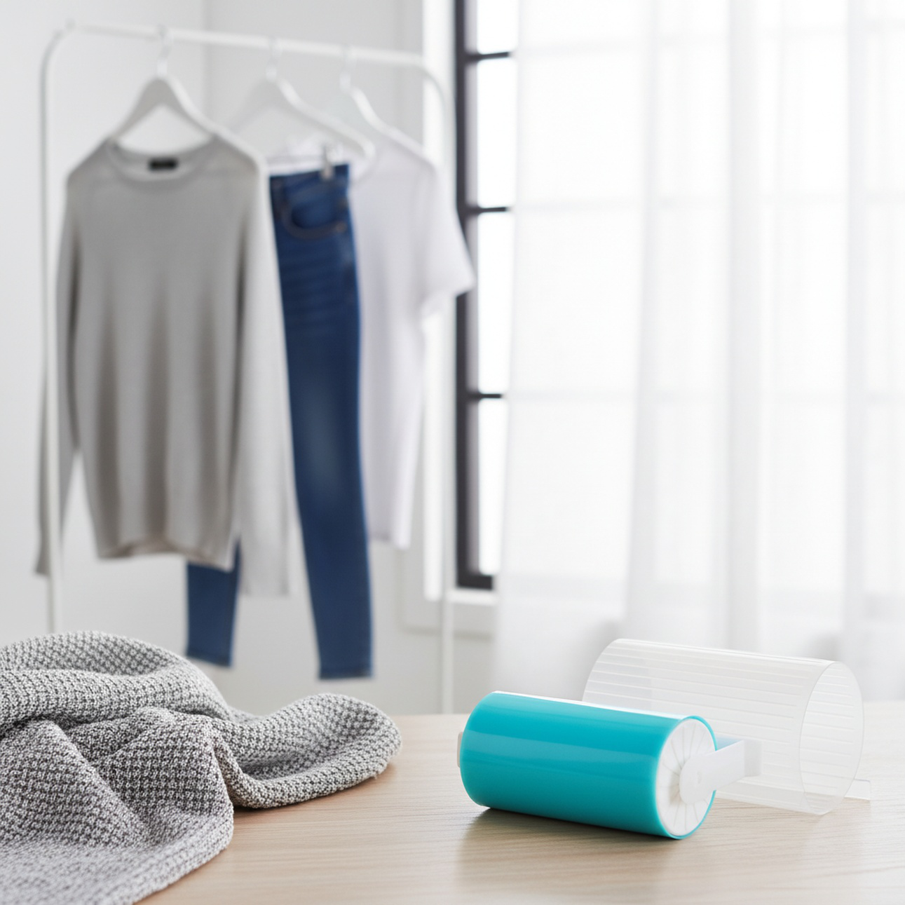 Washable Anti-tear Lint Roller for Clothes