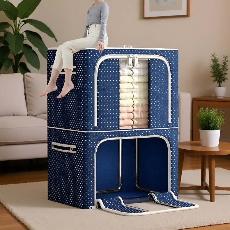 Gran capacidad de la caja de almacenamiento JMY para ropa