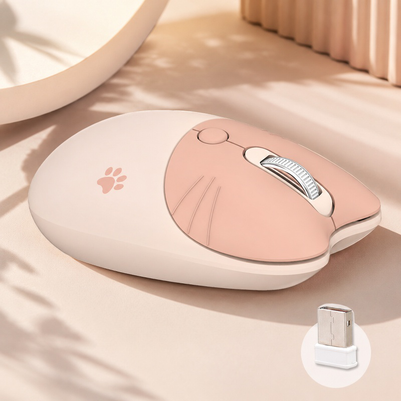 Lightweight Silent Office Mouse, Wireless and Portable