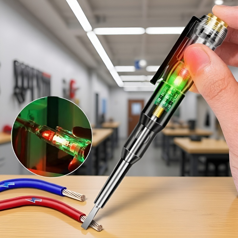 Dual Light Sensing High Torque Alloy Electric Test Pen Flexible Break Tester