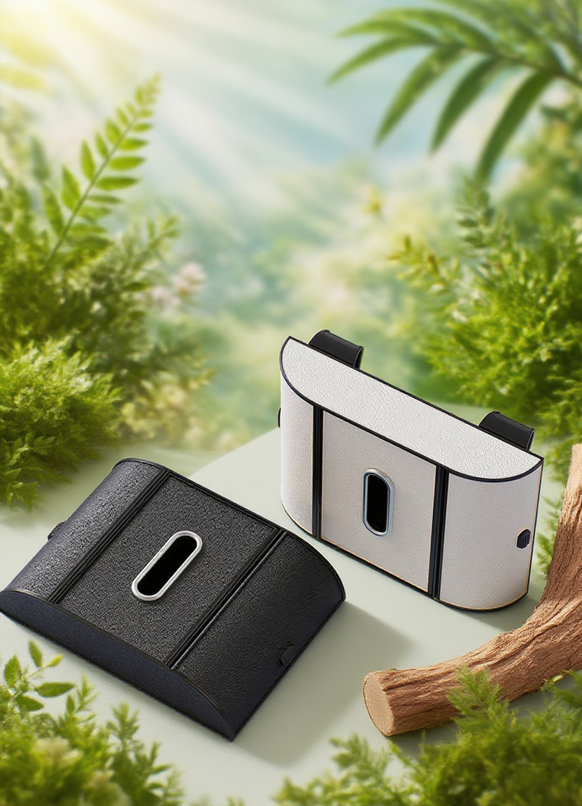 고급 소재의 차량용 선글라스 케이스 디테일