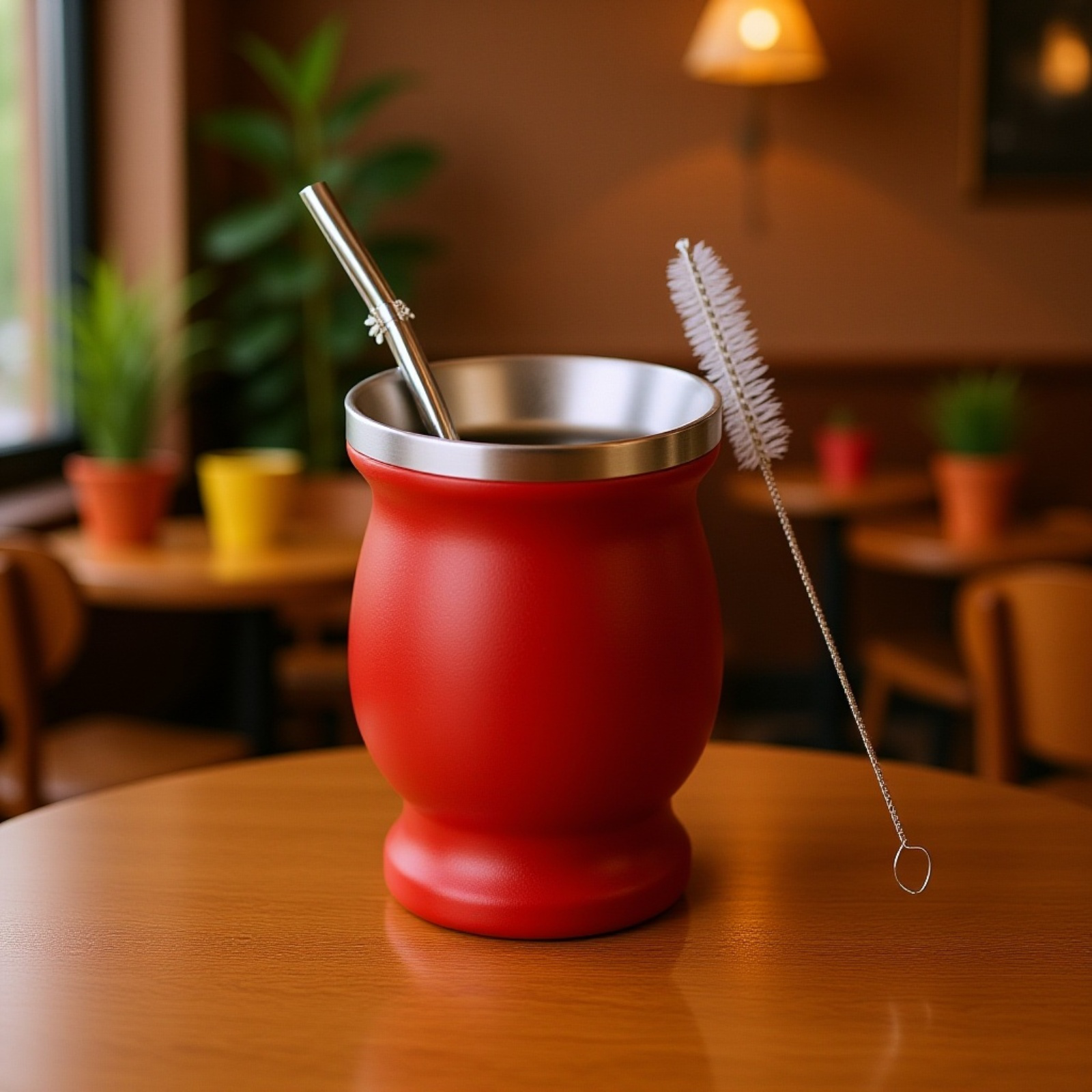 Kempingezéshez ideális acél bögre