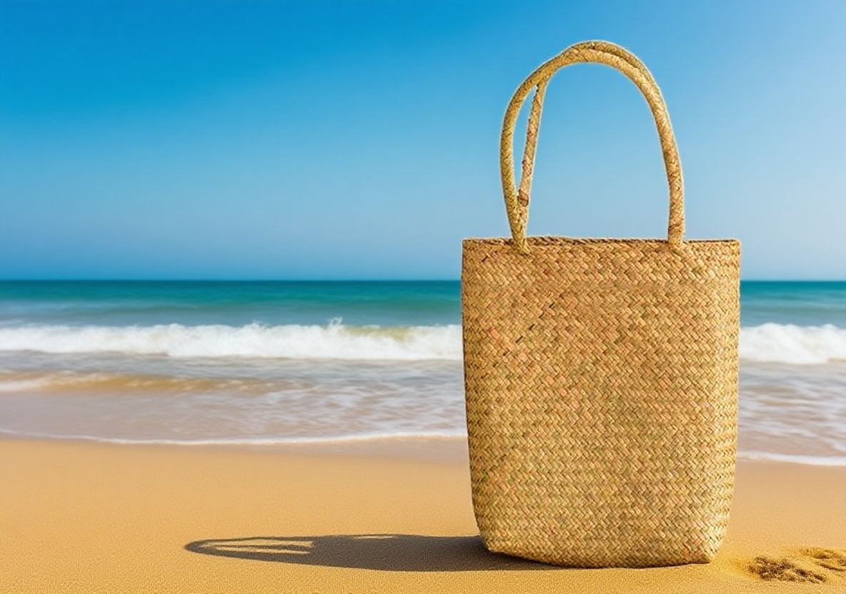 Stylový závěsný košík do domácnosti