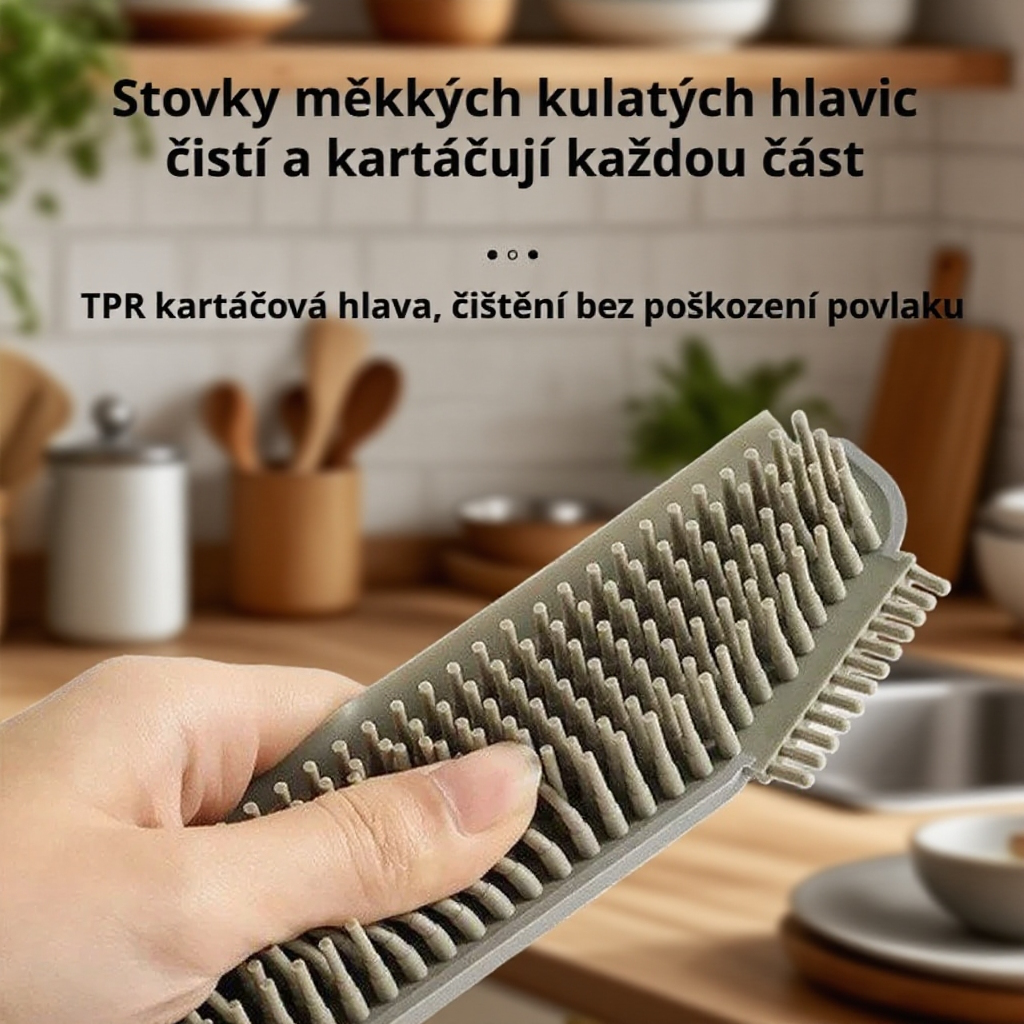 Multifunkční čisticí kartáč