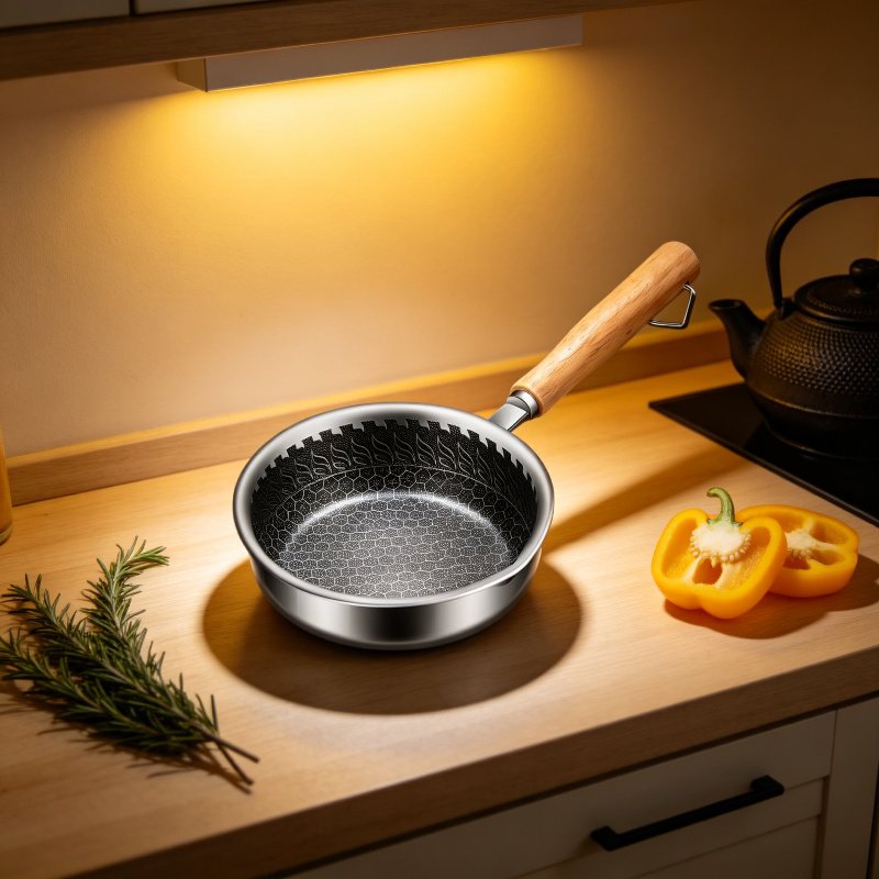Household Non-Stick Frying Pan for Induction Cooker