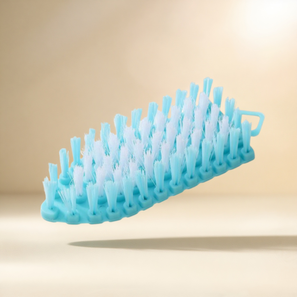 Ohebný kartáč na rohy, kartáč na čištění ovoce a zeleniny