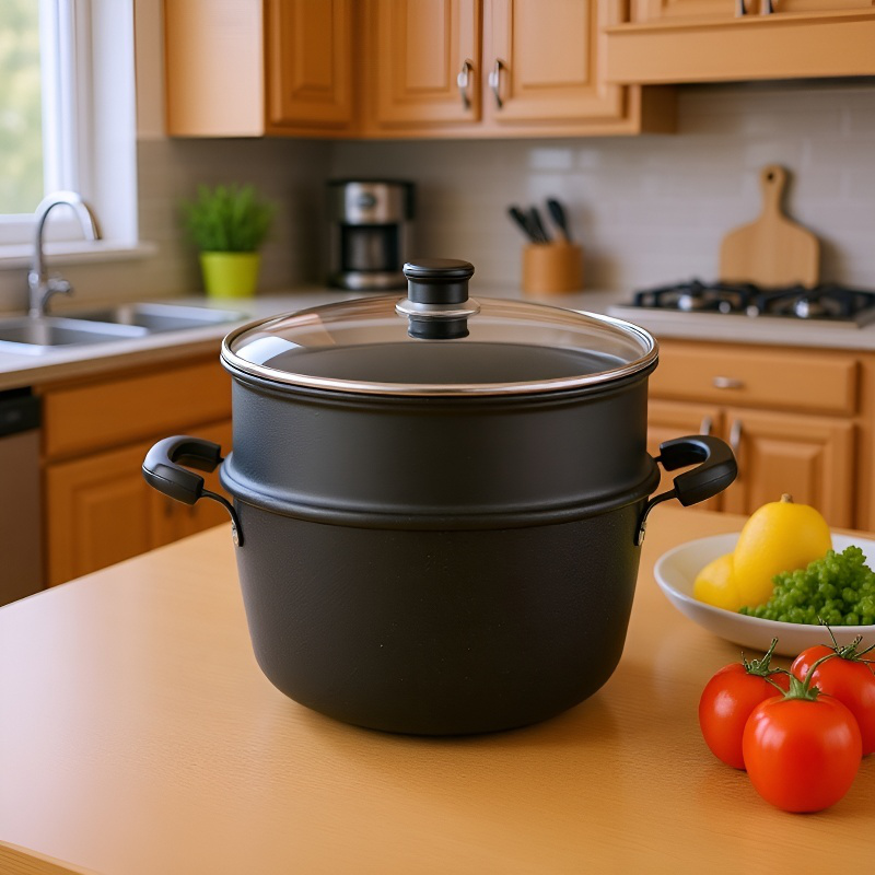 McRib-Suppentopf mit zwei Griffen, antihaft