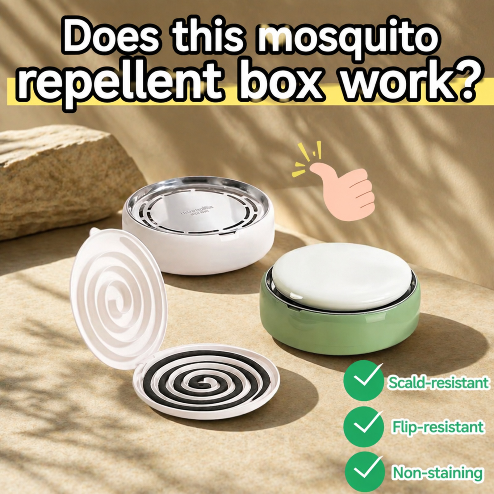 Anti-scalding Heat-insulated Mosquito Coil Separator