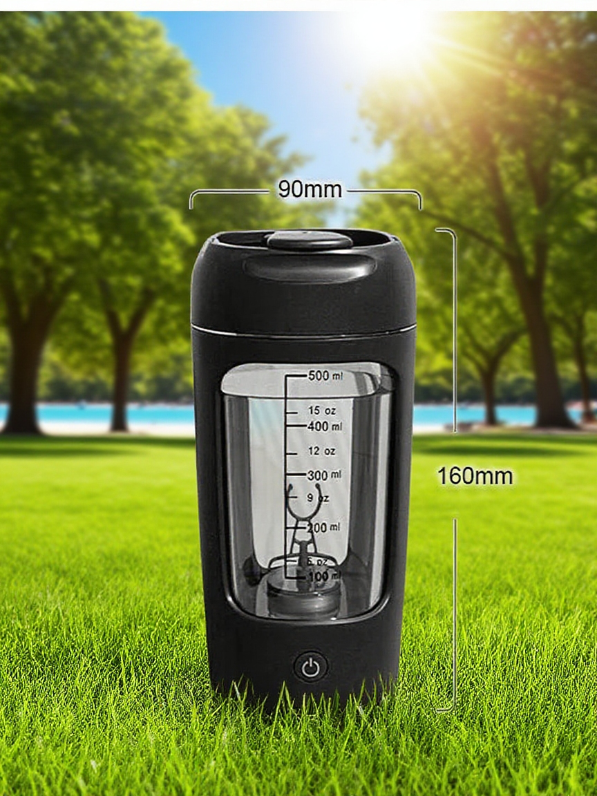 Automatischer tragbarer Shaker-Becher aus Kunststoff