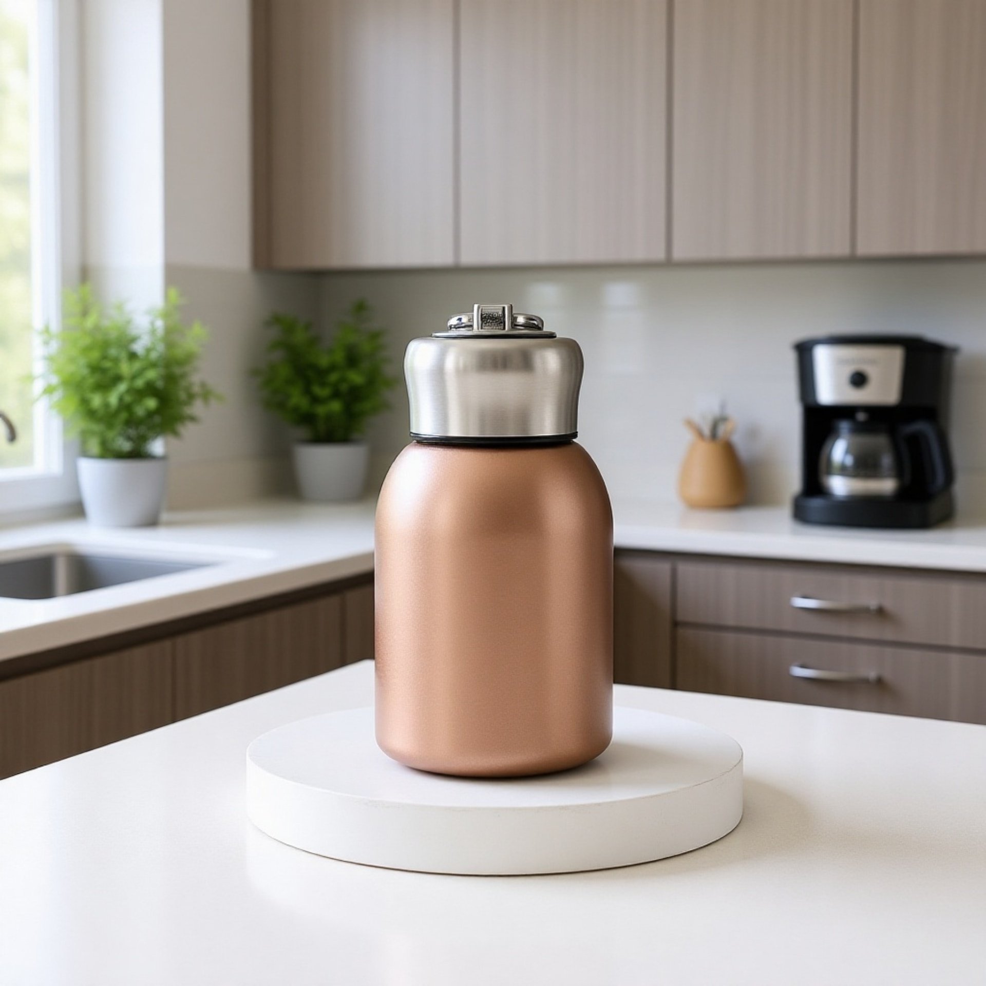 휴대하기 좋은 스테인리스 스틸 보온컵