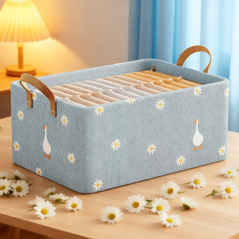 Fabric Collapsible Clothes Storage Drawer Cabinet