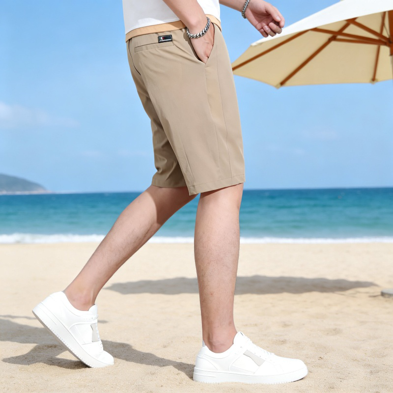 남성 스트레이트핏 캐주얼 5부 바지