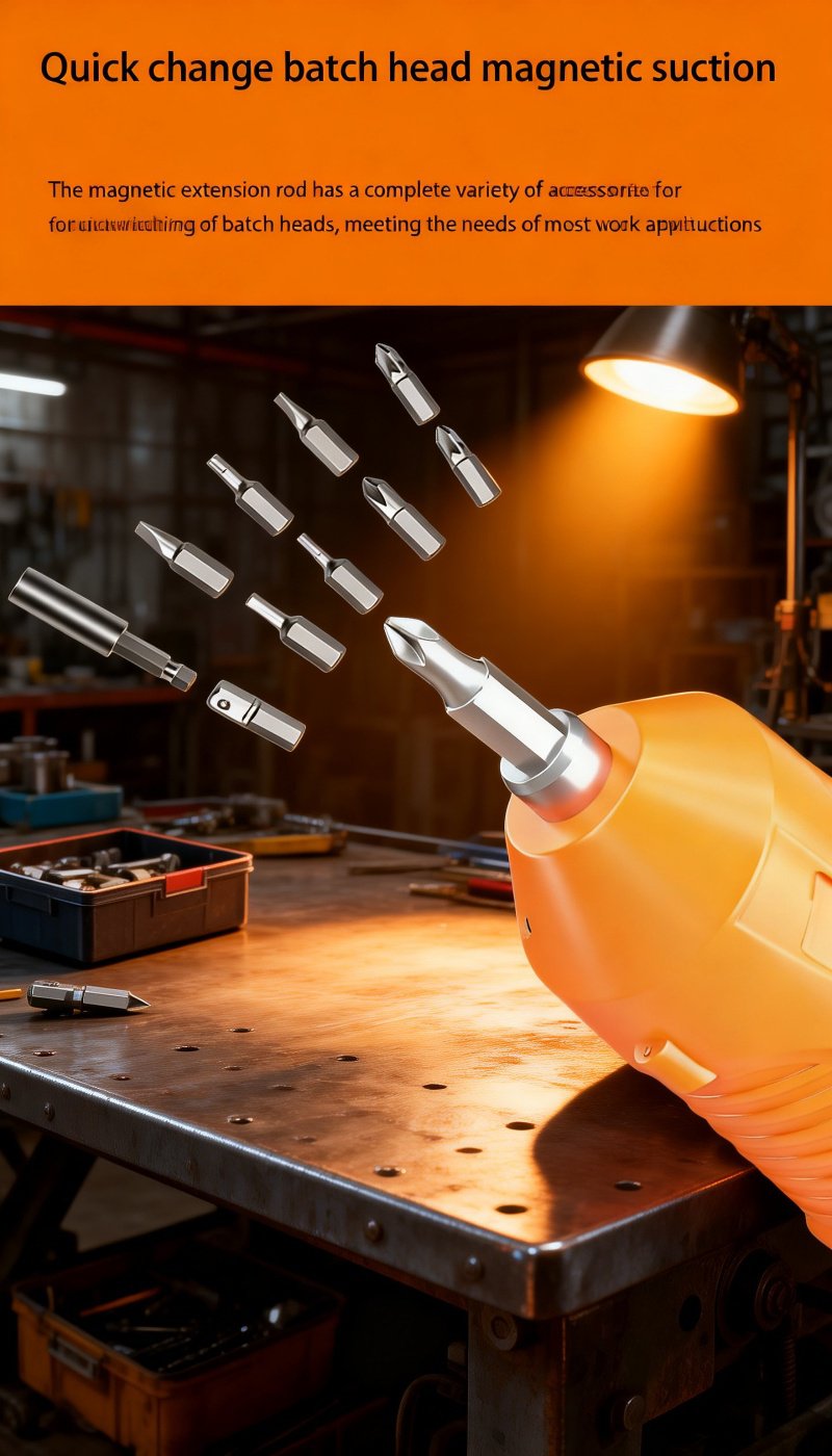 Easy-to-use Foldable Electric Screwdriver