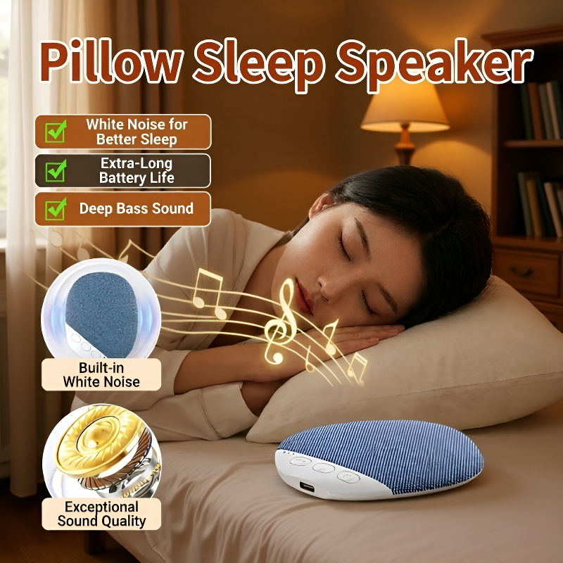 Sleep speaker under pillow