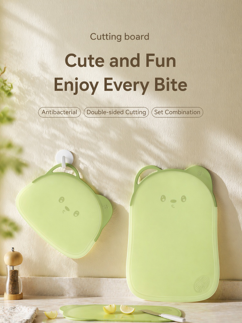 Food-grade antibacterial cutting board for baby food