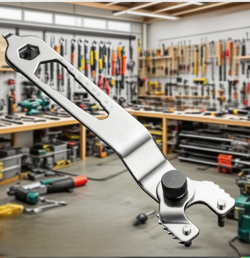 Twelve in one angle grinder wrench