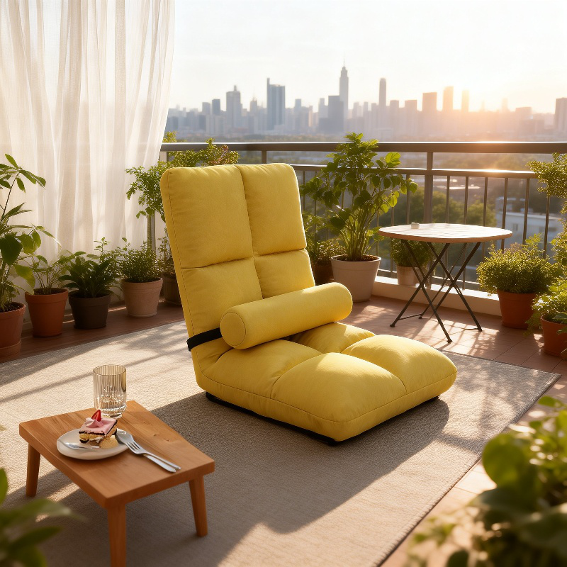 1인용 일본식 다다미 소파 게으름뱅이 등받이 의자