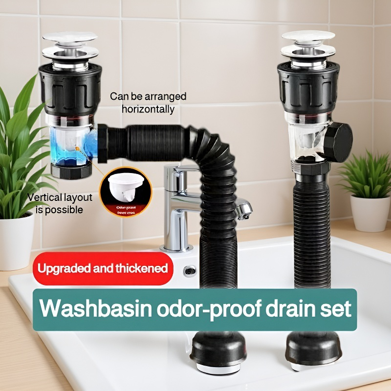 Stainless Steel Anti-Odor Bathroom Drain 