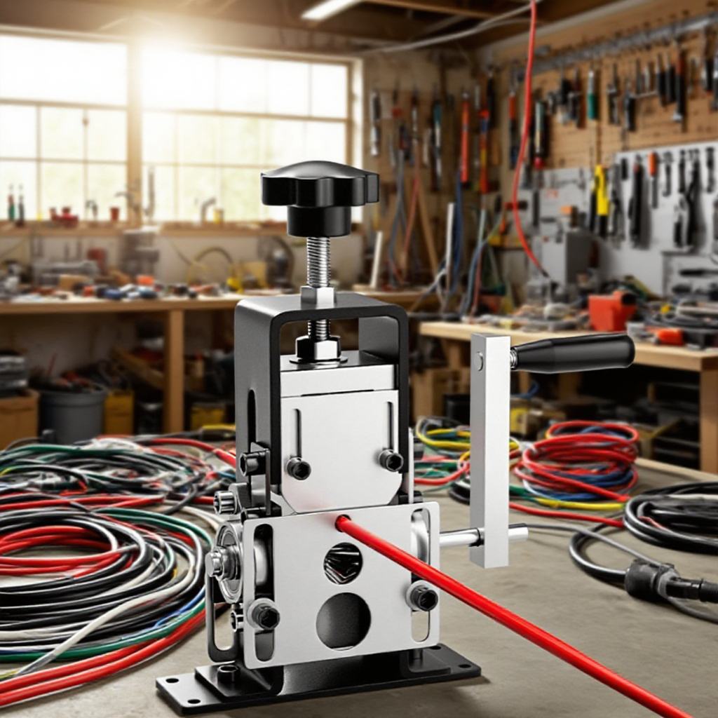 耐久性に優れたワイヤー剥離機本体