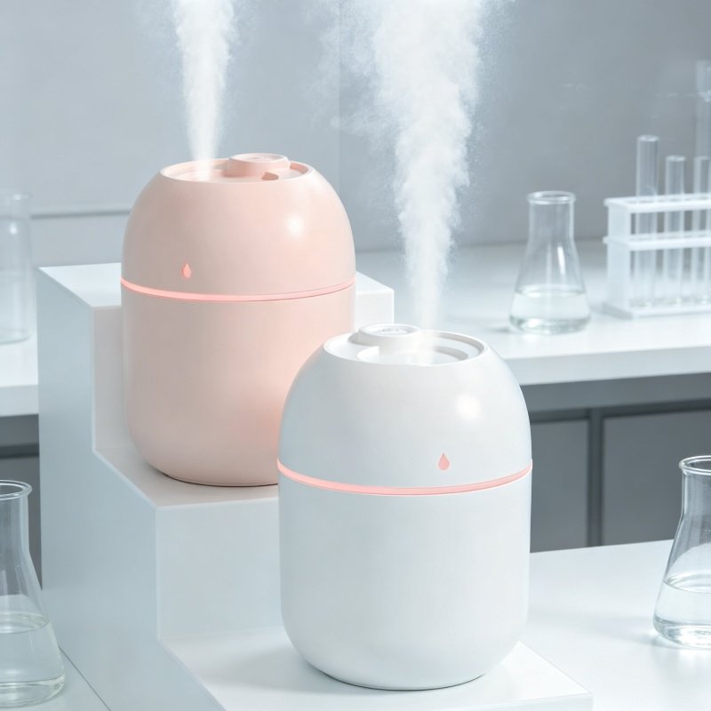 Humidificador portátil USB colorido, ideal para hogar y escritorio