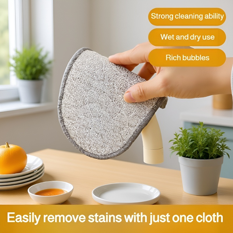 Durable kitchen glove cloth for wiping oil