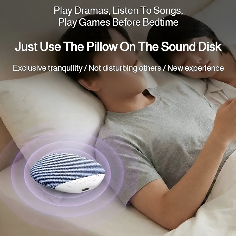 Sleep speaker under pillow
