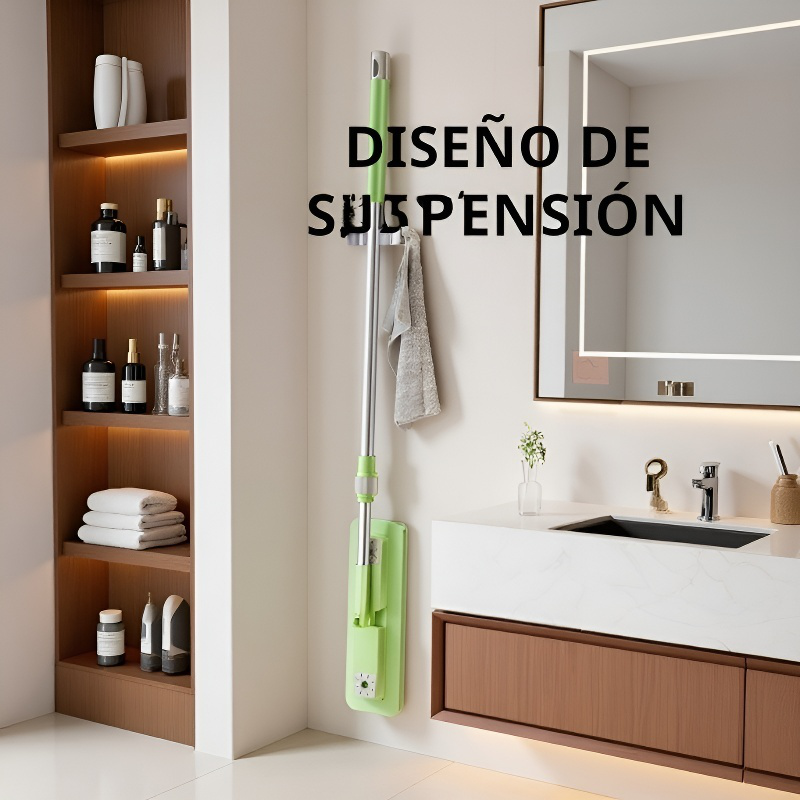 Mopa extensible de esponja abrasiva para uso seco y húmedo