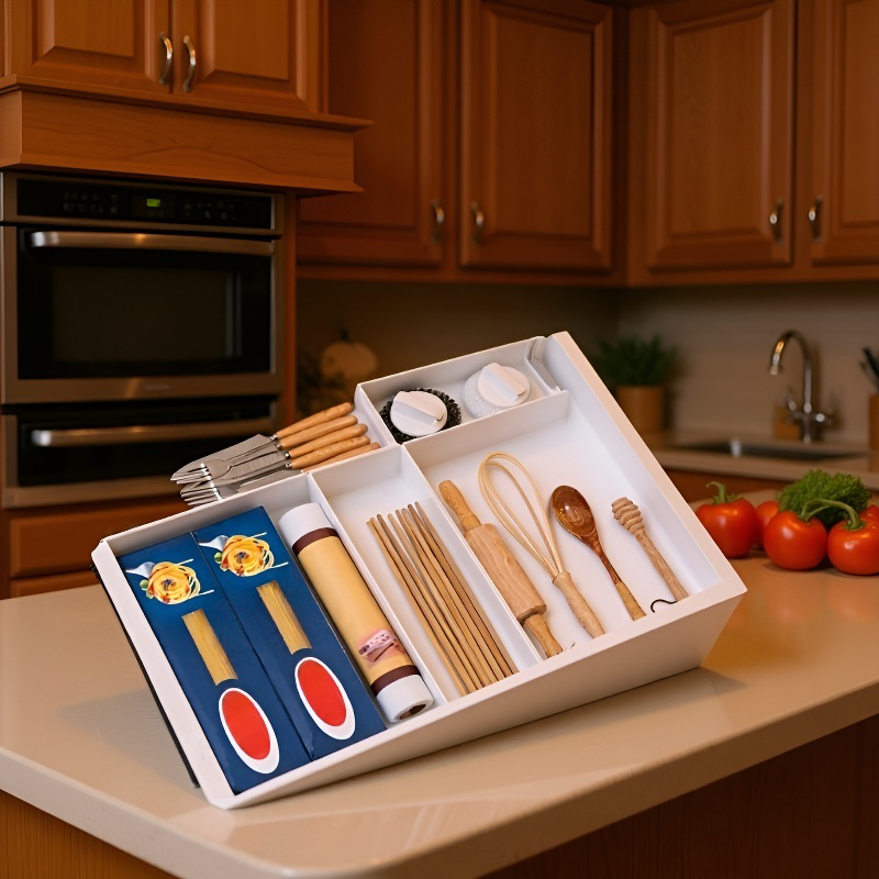 Organisateur de compartiment de tiroir pour cosmétiques